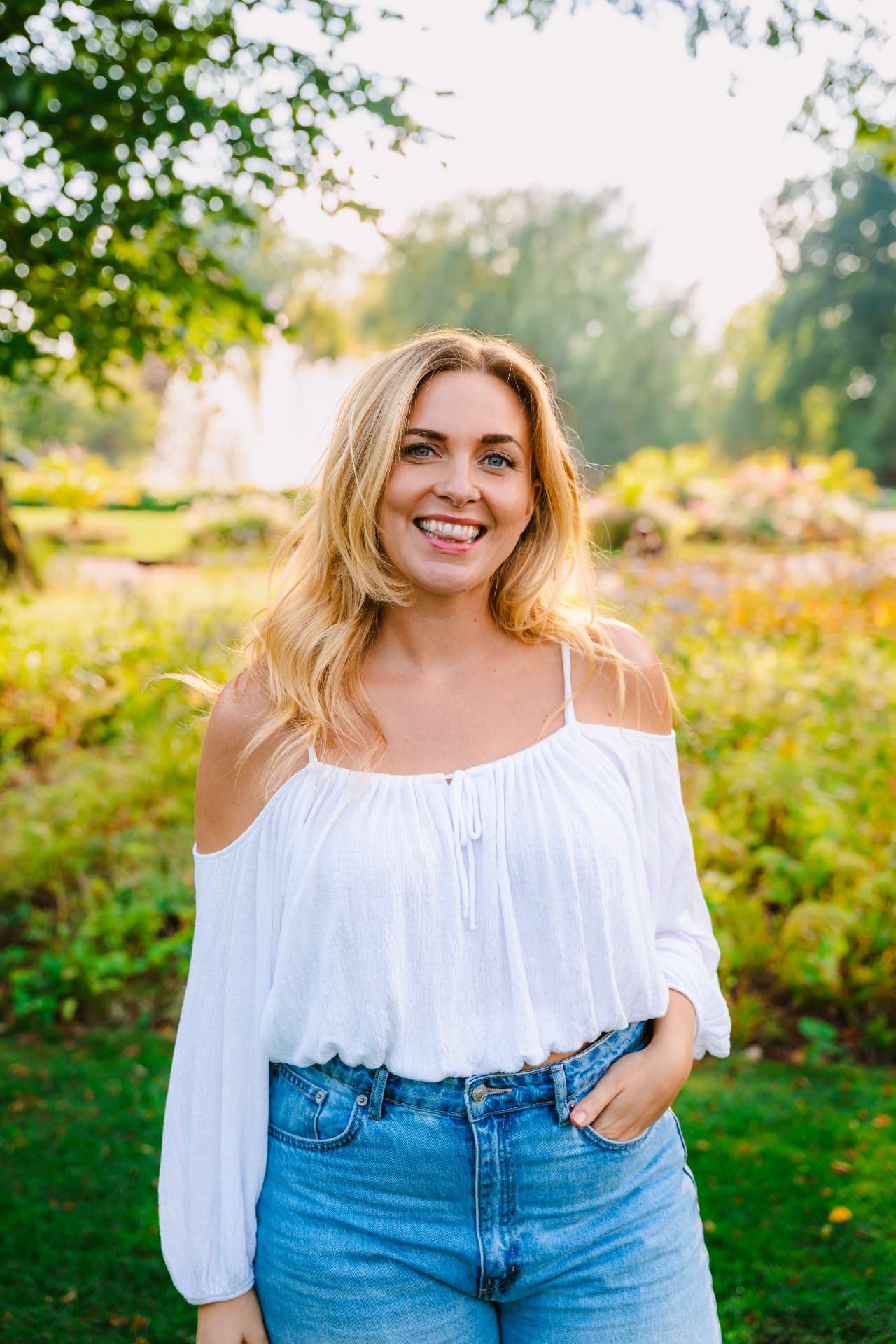 Park Light Smile — Portrait photography by Studio Witell